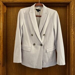 Ann Taylor double-breasted machine washable blazer
